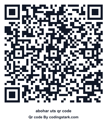 Abohar UTS QR Code