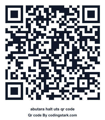 Abutara Halt UTS QR Code