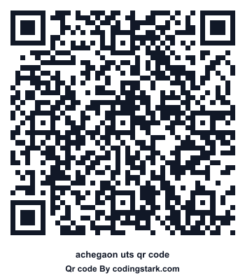 Achegaon UTS QR Code