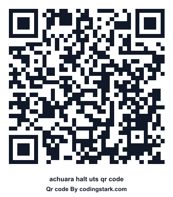 Achuara Halt UTS QR Code
