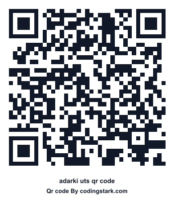 Adarki UTS QR Code