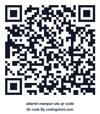 Adarsh Manpur UTS QR Code