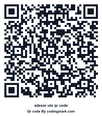 Adesar UTS QR Code