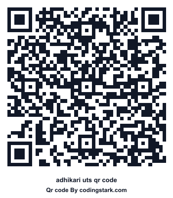 Adhikari UTS QR Code