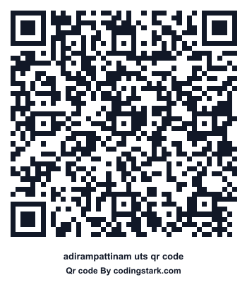 Adirampattinam UTS QR Code