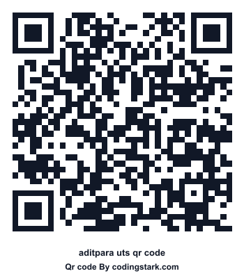 Aditpara UTS QR Code