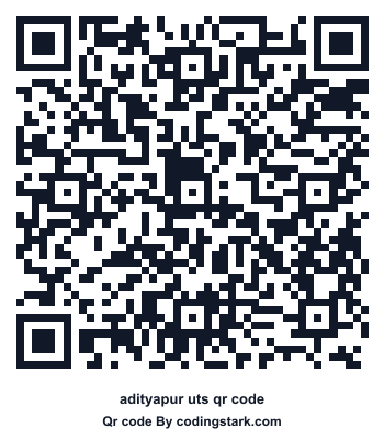 Adityapur UTS QR Code