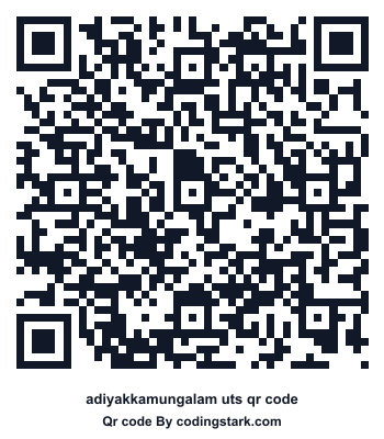 Adiyakkamungalam UTS QR Code