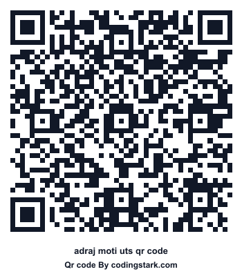 Adraj Moti UTS QR Code