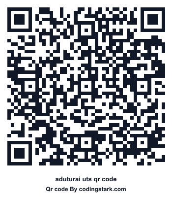 Aduturai UTS QR Code