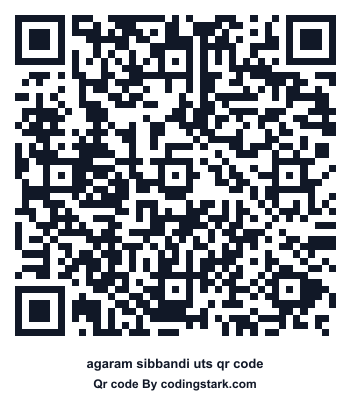 Agaram Sibbandi UTS QR Code