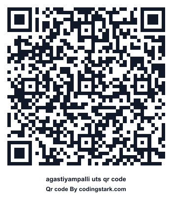 Agastiyampalli UTS QR Code