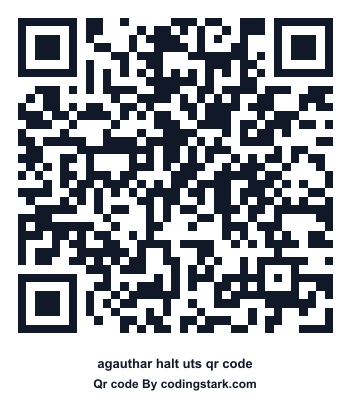 Agauthar Halt UTS QR Code