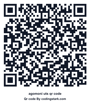 Agomoni UTS QR Code
