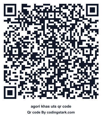 Agori Khas UTS QR Code