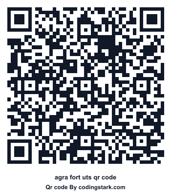 Agra Fort UTS QR Code