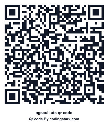 Agsauli UTS QR Code