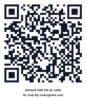Ahirauli Halt UTS QR Code