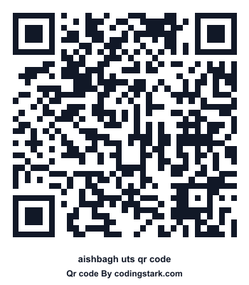 Aishbagh UTS QR Code