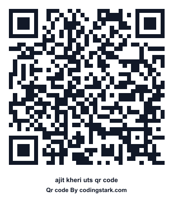 Ajit Kheri UTS QR Code