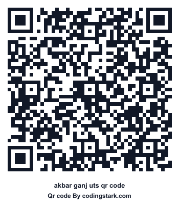 Akbar Ganj UTS QR Code