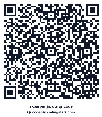 Akbarpur Jn. UTS QR Code