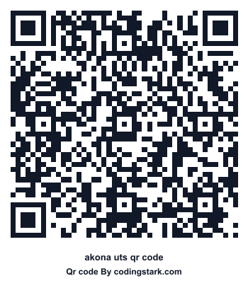Akona UTS QR Code