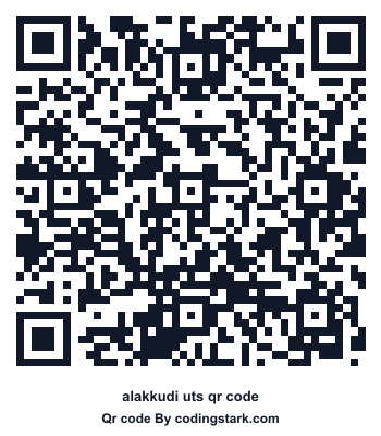 Alakkudi UTS QR Code