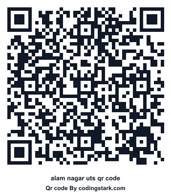 Alam Nagar UTS QR Code
