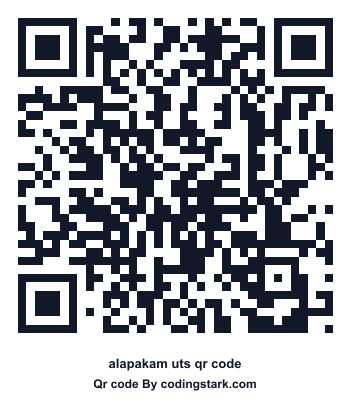 Alapakam UTS QR Code