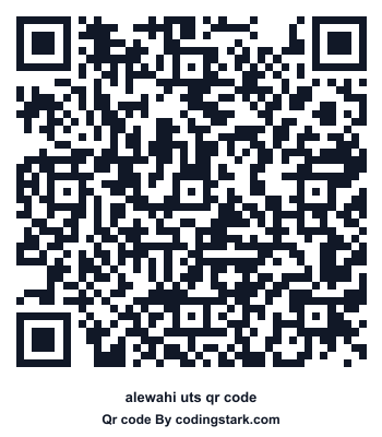Alewahi UTS QR Code