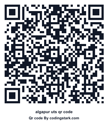 Algapur UTS QR Code