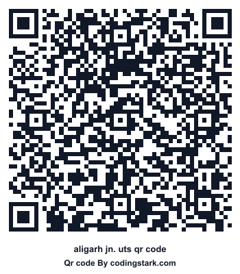 Aligarh Jn. UTS QR Code