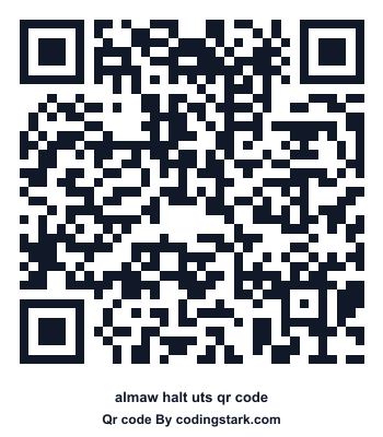 Almaw Halt UTS QR Code