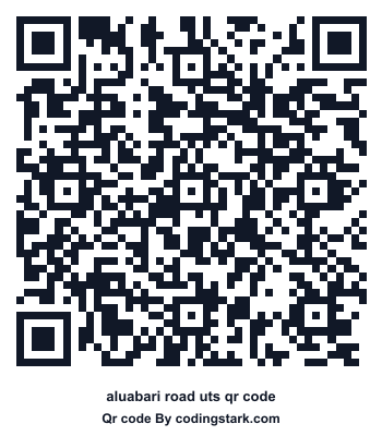 Aluabari Road UTS QR Code