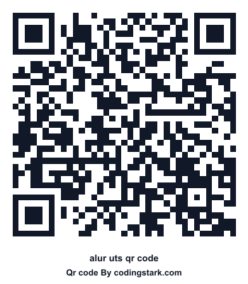 Alur UTS QR कोड