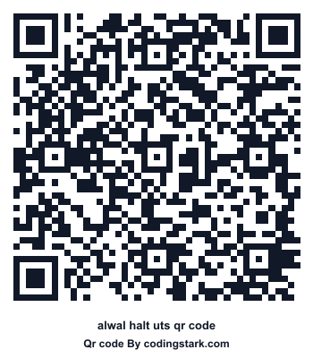 Alwal Halt UTS QR Code