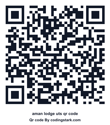 Aman Lodge UTS QR Code