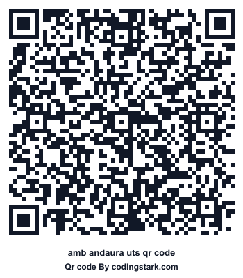 Amb Andaura UTS QR Code