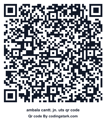 Ambala Cantt. Jn. UTS QR Code