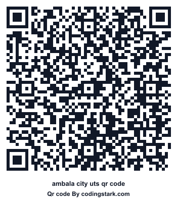 Ambala City UTS QR Code