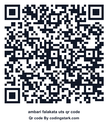 Ambari Falakata UTS QR Code