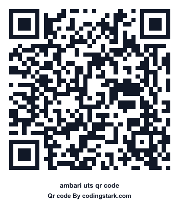 Ambari UTS QR Code