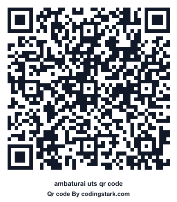 Ambaturai UTS QR Code