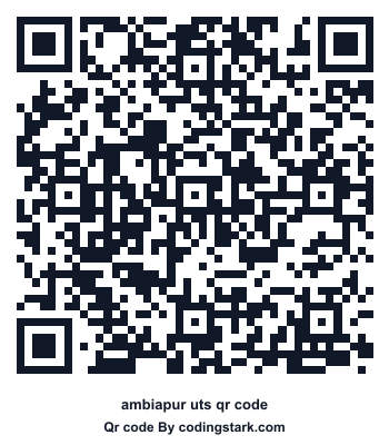 Ambiapur UTS QR Code