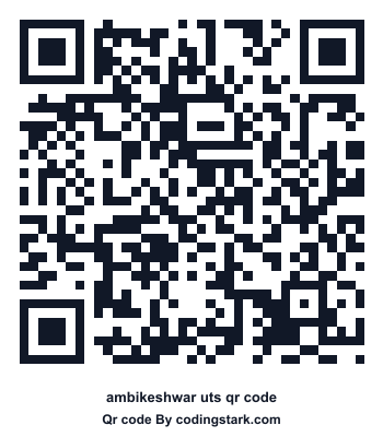 Ambikeshwar UTS QR Code