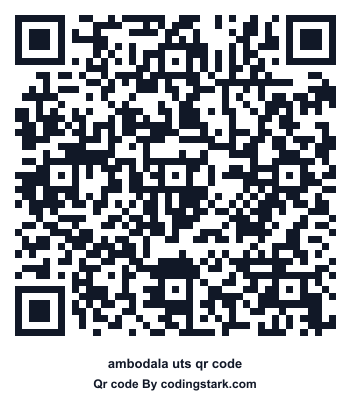 Ambodala UTS QR Code