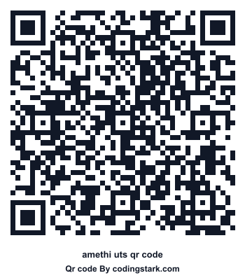 Amethi UTS QR Code
