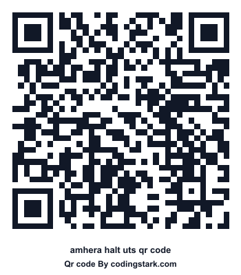 Amhera Halt UTS QR Code