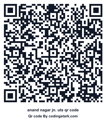 Anand Nagar Jn. UTS QR Code